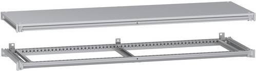 Schneider Electric NSYSFNC165 PanelSeT SFN Rahmen für elektrische Gehäuse inklusive Dach, grau, B: 160 cm, T: 50 cm - Bild 1