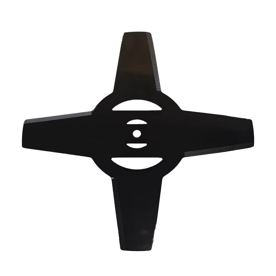 Universal Metall Pinsel Cutter Kopf für elektrische Rasenmäher und String Trimmer, 150mm, Silber - Bild 4