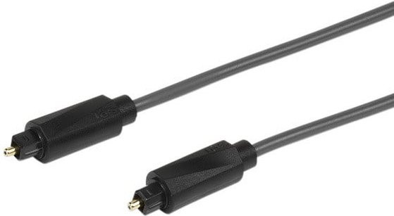 Vivanco Lichtleiter-Verbindung SI TT 100 Toslink Optical, schwarz, 10,0 m - Bild 1