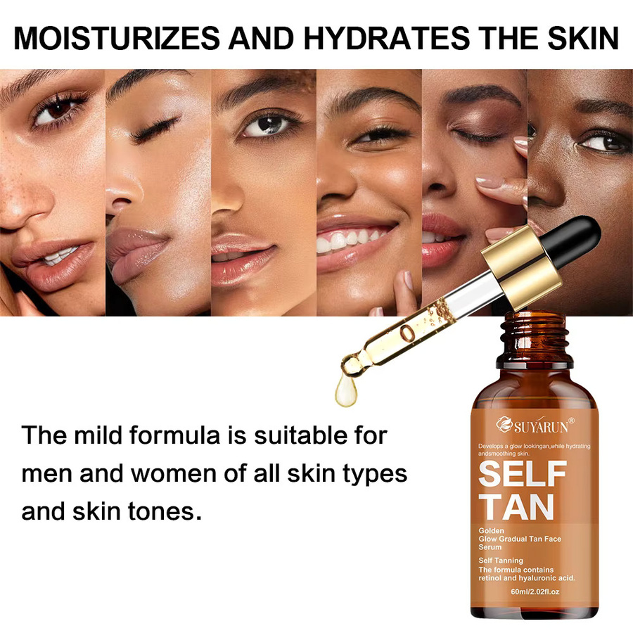 SUYARUN Selbstbräunungs-Serum, 30 ml, Unisex, alle Hauttypen, Aloe Vera - Bild 2