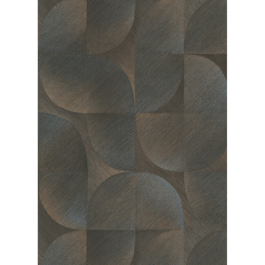 Erismann Vliestapete Martinique Brushed Harmony in Schwarz mit geometrischem Abstract-Muster, Breite: 0,53 m, Länge: 10,05 m - Bild 2
