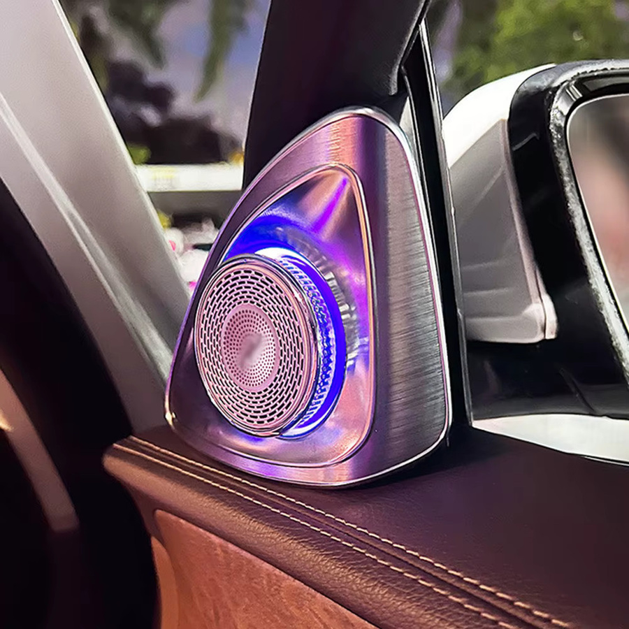 KALADA LED-Ambientebeleuchtung 4D-Hochtöner für Mercedes Benz W205 X253 GLC W213 W222 W223 C/E/S-Klasse zur Nachrüstung - Bild 3