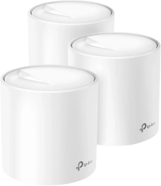TP-Link Deco X20 WiFi 6 Dual-Band Mesh-System, 3er-Pack, Weiß - Bild 1