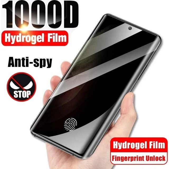 3er-Pack Anti-Spy Hydrogel Privatsphäre-Schutzfolie für Samsung Galaxy S20 S21 S22 S23 S24 Ultra und S21 FE - Bild 1
