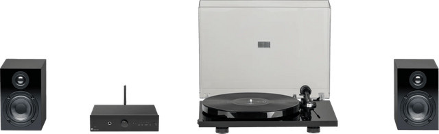 Pro-Ject Stereo Set E Phono Bluetooth in Schwarz - Bild 1