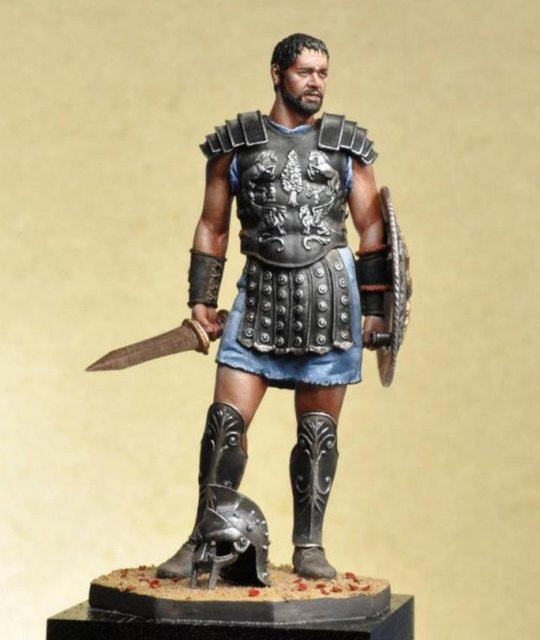 LISM Antiker Spartan-Krieger, Modellbausatz, Maßstab 1:24, 75-mm-Harzkörper - Bild 1