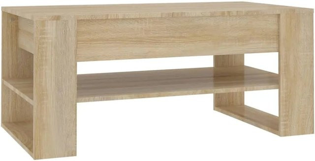 vidaXL Couchtisch aus Holzwerkstoff in Sonoma-Eiche, B/T/H: 102 x 55 x 45 cm - Bild 1