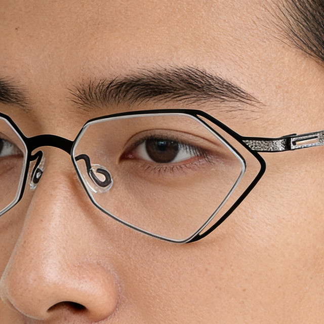 SO SMOOTH WIND Korrektionsbrille, Cat-Eye, Titan, Vollrand - Bild 1