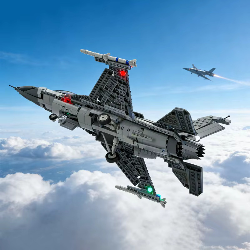 F-16C Fighting Falcon, Bausatz, 1005 Teile - Bild 2