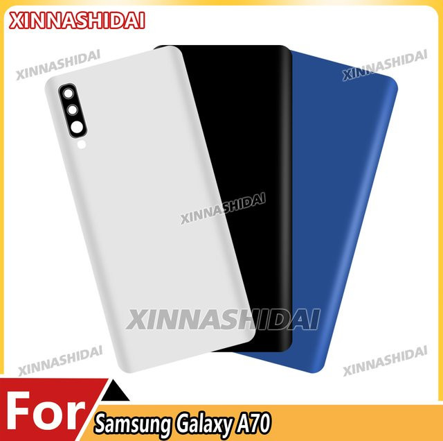 Samsung Galaxy A70 Akku-Rückabdeckung Ersatzgehäuse in Blau (Neu) - Bild 1