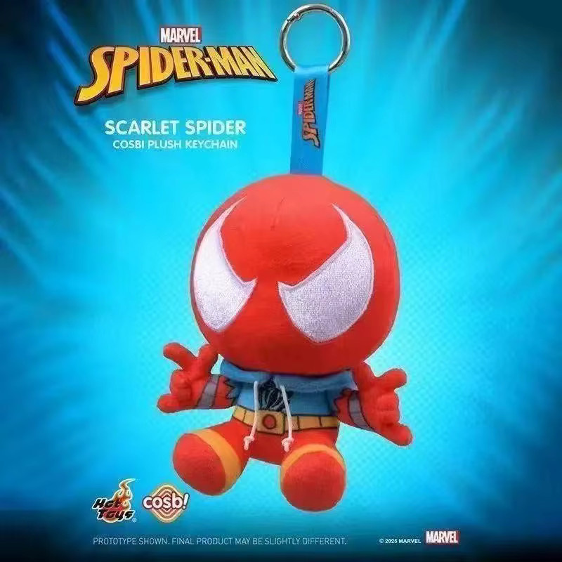 HotToys Marvel Spider-Man COSBI Plüsch-Anhänger, Blind Box, Set / Bundle - Bild 3