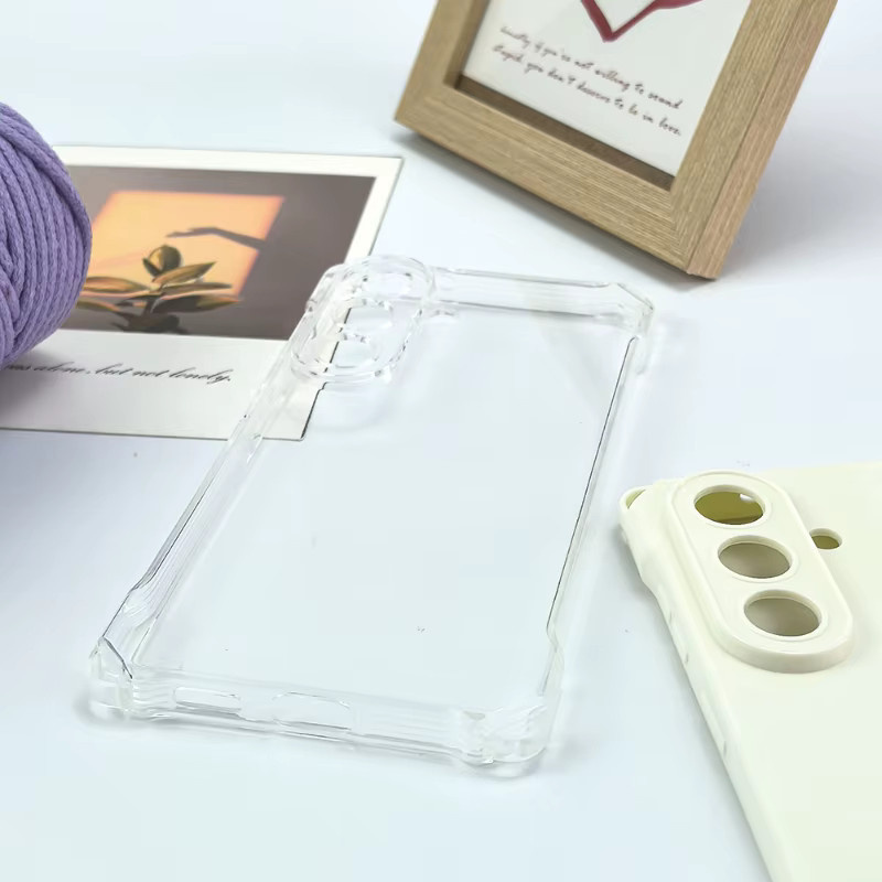 Transparente TPU Anti-Sturz Schutzhülle für Samsung Galaxy S26 Ultra S25 Ultra S24 Ultra S23 Ultra Plus FE - Bild 2