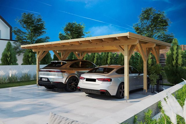 Doppelcarport Dora XL in der Größe 6 x 5 m - Bild 1