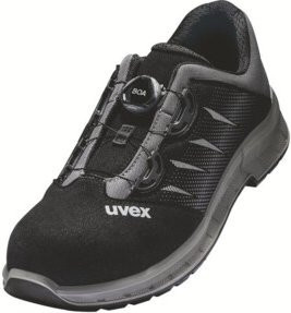 Uvex Halbschuhe 2 Trend S3 in Schwarz Grau Größe 36 Weite 11 - Bild 1