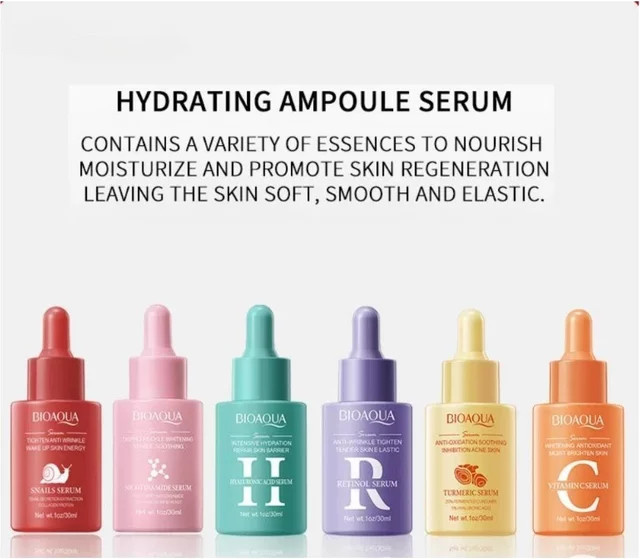Retinol Niacinamid Hyaluronsäure Vitamin C Gesichtsserum, Unisex - Bild 1