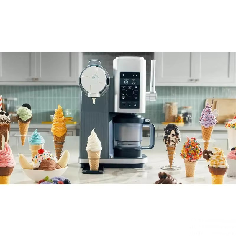 Ninja Creami Soft-Serve Maschine für Eiscreme, Frozen Yogurt und Sorbet - Bild 2