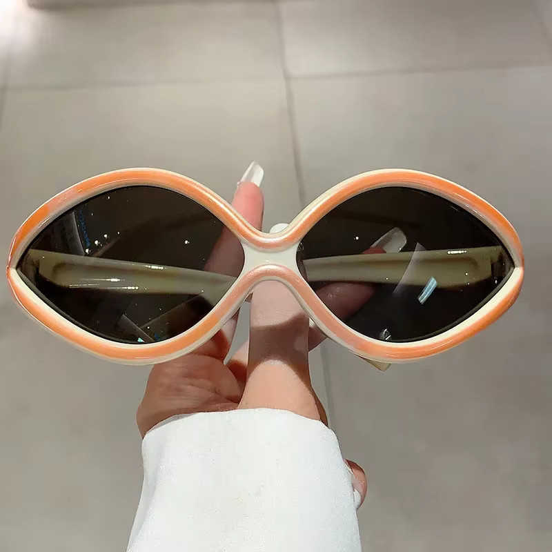 Auecmoi Sonnenbrille Cat Eye, Vollrand, Kunststoff, Unisex - Bild 1