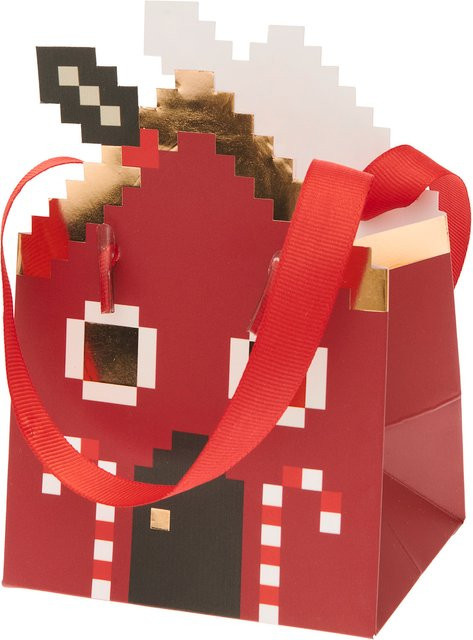 Rico Design Geschenktüte Lebkuchenhaus Mini für die Weihnachtszeit - Bild 1