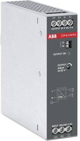 ABB 1SVR320561R1000 Schaltnetzteil 24 V/DC 7.5A 120W in Grau - Bild 1