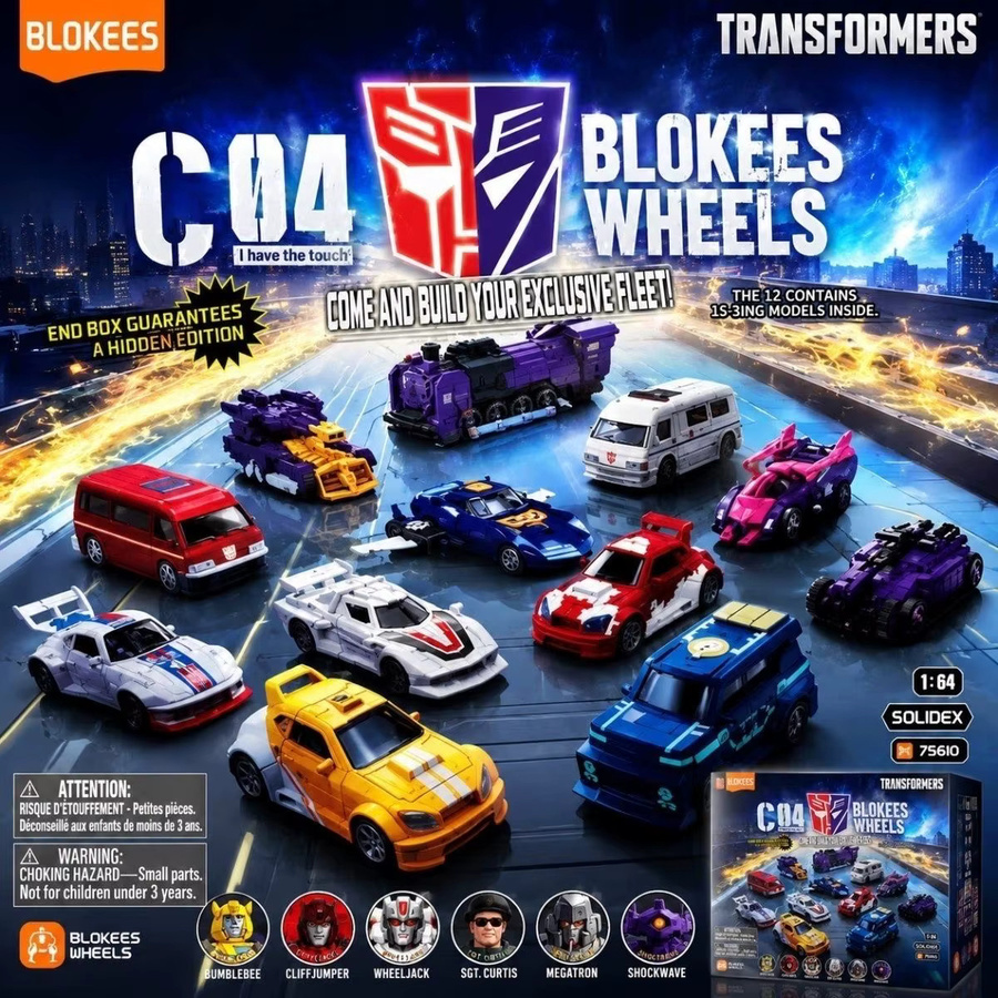Blokees Transformers Wheels, Actionfigur, 1:64 Maßstab, ab 3 Jahren - Bild 2