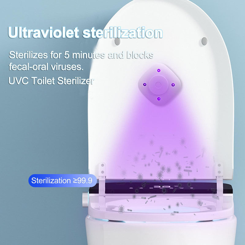 Hairwigy Tragbare Mini UVC Toilettensterilisationslampe mit Aroma Tablet, Weiß, 2er-Set - Bild 3
