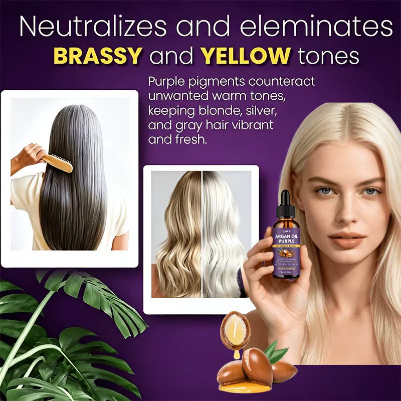 GSWP Purple Argan Oil, Haaröl für strapaziertes Haar - Bild 5