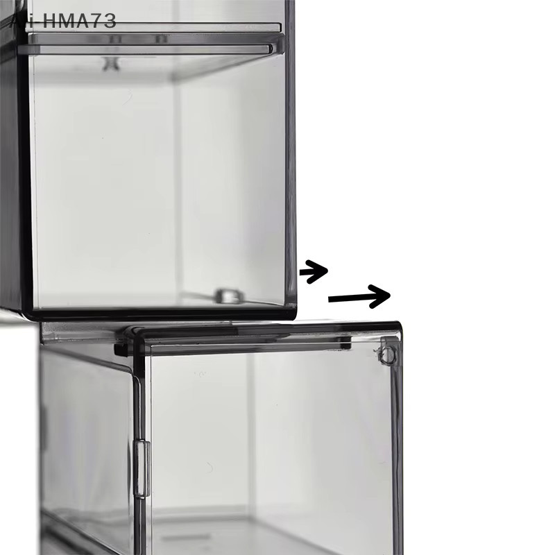 JETTING Acryl-Displaybox transparent mit Deckel als staubdichte Aufbewahrungsbox für deine Spielzeugautos-Kollektion - Bild 2