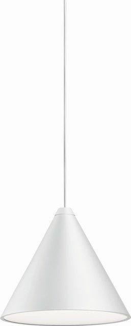 Flos String Light Cone Touch Dim Pendelleuchte in Weiß aus Aluminium und Polycarbonat - Bild 1