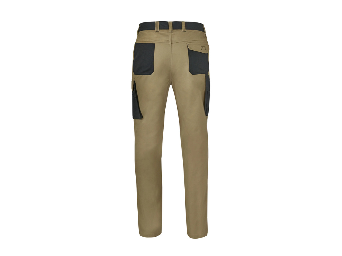 Parkside Herren Arbeitsbundhose aus Poly-Cotton in Braun - Bild 2