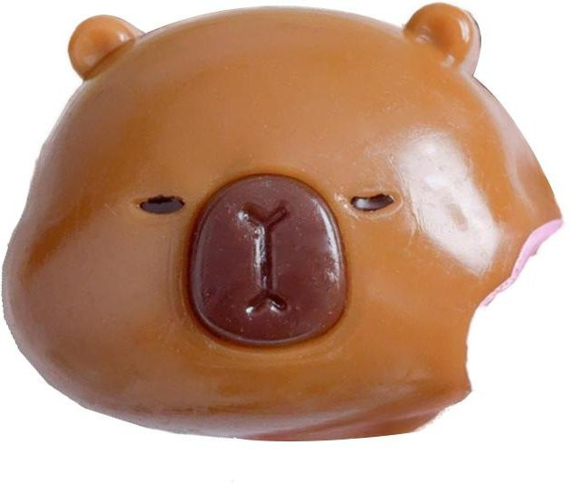 BC Pet Supplies Squishy Capybara, Knet-Stressball, Dekompressionspuppe - Bild 1