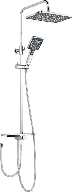 Schöner Wohnen Kollektion Duschsystem Verina Chrom Silberfarben B/H/T: 35 x 118 x 30 cm - Bild 1