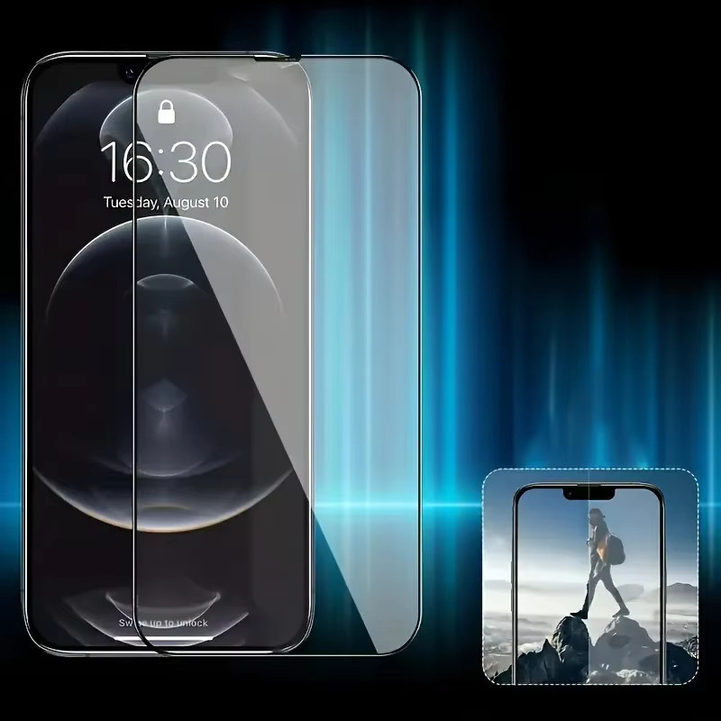 3-teiliges Panzerglas-Set als Displayschutz für iPhone 11 bis iPhone 17 Pro Max in Transparent - Bild 6