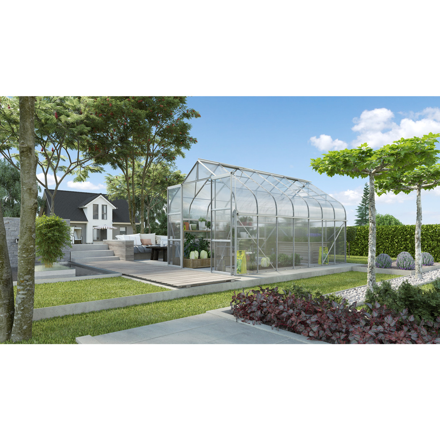Vitavia Gewächshaus Diana 11500 mit Glockendach, Aluminium eloxiert, 11,5 m², 4 mm Polycarbonat - Bild 2