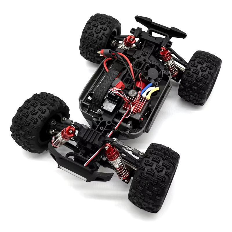 MJX RC Auto Metallzubehör, Stoßdämpfer Teile, 1:16, Blau - Bild 4