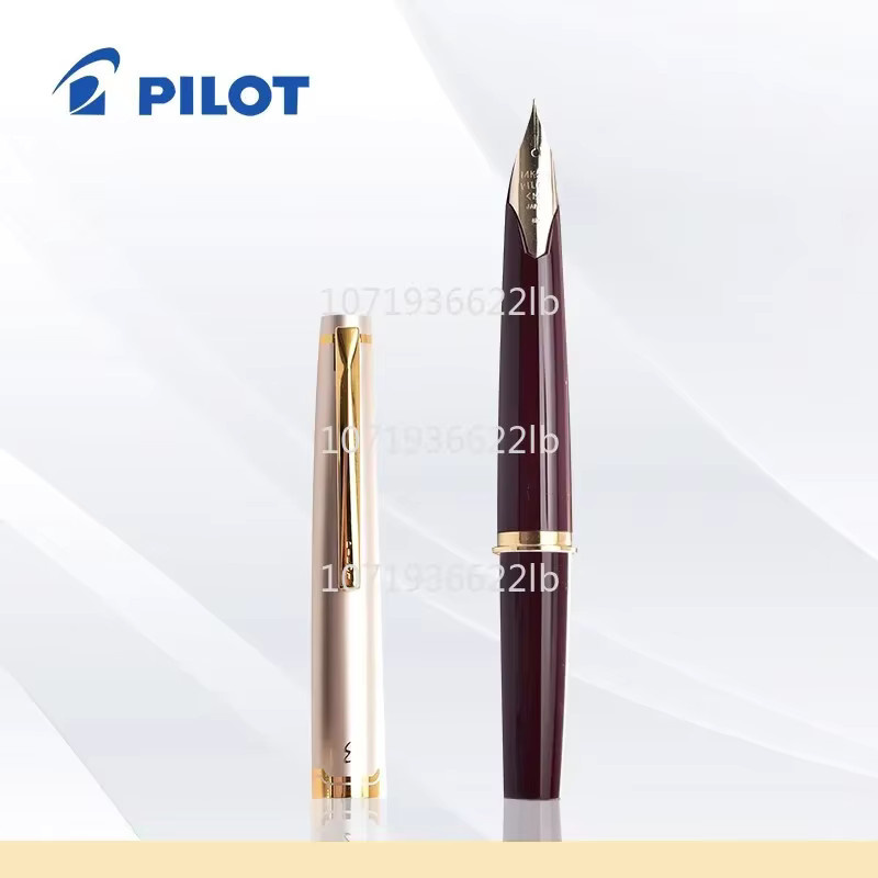 Pilot Genius Pilot Elite 95s Taschenfüllfederhalter mit 14k Goldfeder in Champagnergold/Schwarz - Bild 2