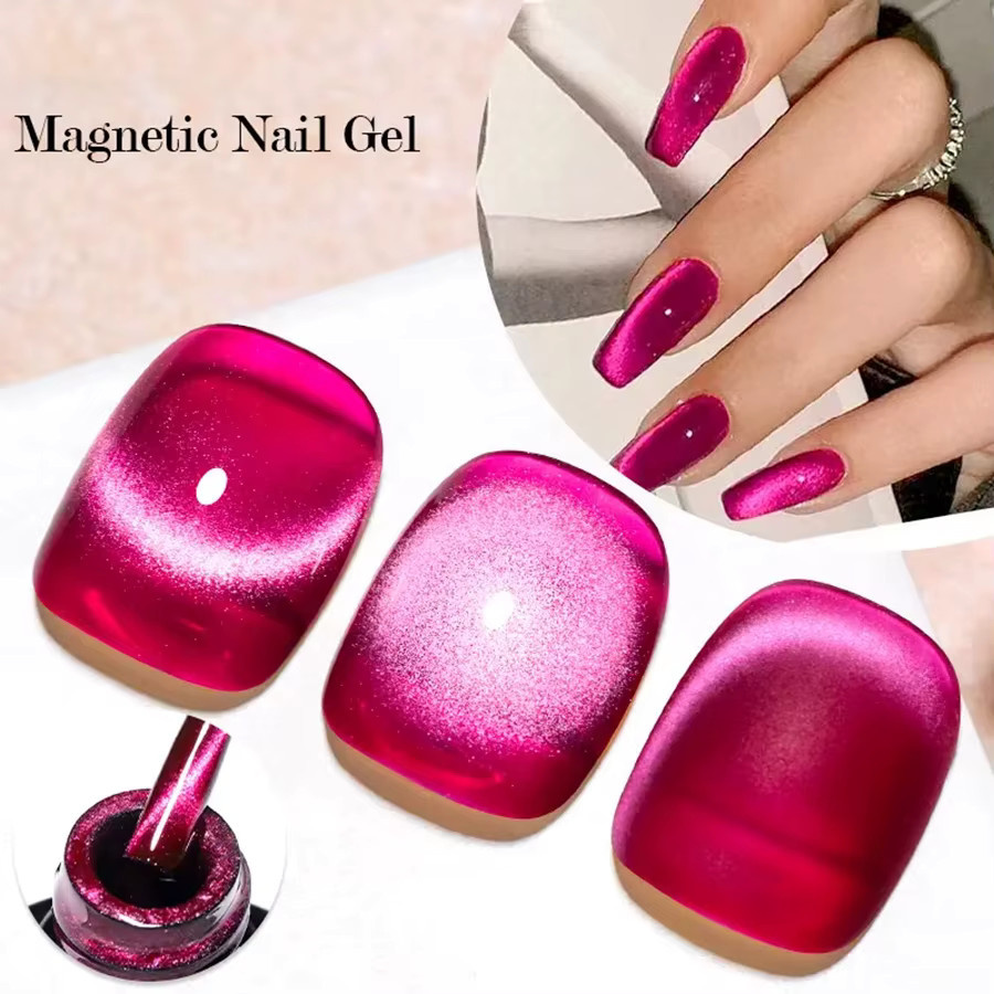MISS SHAKA Magnetischer Nagellack Drachenfrucht-Katzenaugen-Gel, 10 ml - Bild 2
