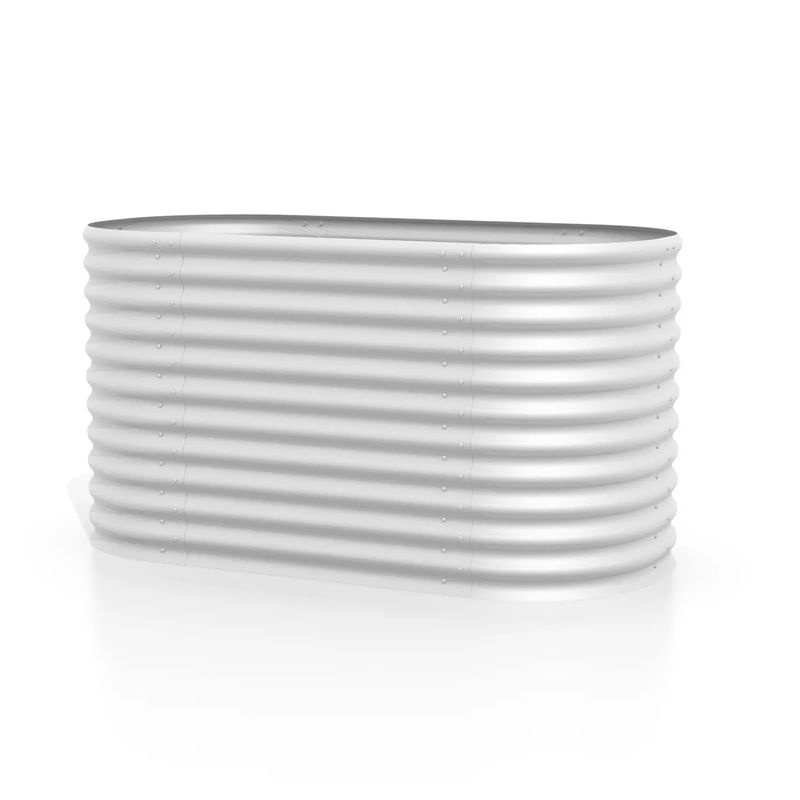 Vitavia Hochbeet Terra 858 Modell Basic aus Zincalume in Silber, B/H/T: 82,1 x 85,8 x 162,1 cm - Bild 2