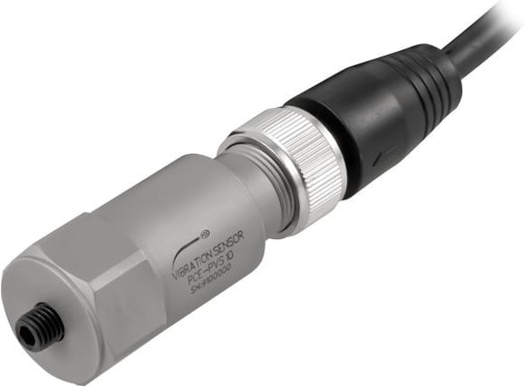 PCE Instruments Piezoelektrischer Vibrationssensor PCE-PVS 10 in Silber - Bild 1