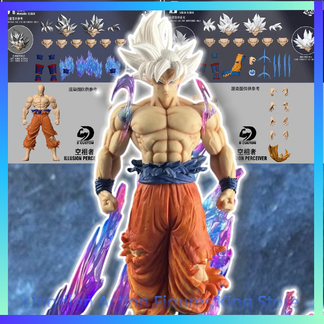 Dko Studio Dragon Ball Son Goku Ultra Instinct Actionfigur, ab 14 Jahren - Bild 1