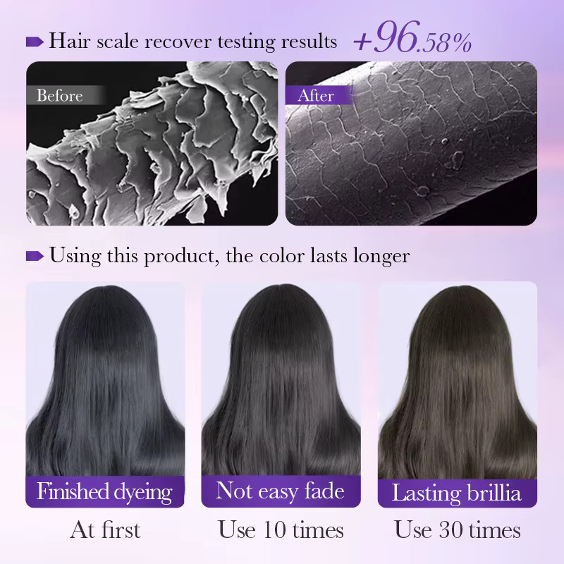 Lock Color Purple Shampoo, Unisex - Bild 3