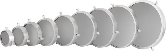 Baader Solar Film Filter UKON-A für astronomische Teleskop-Sonnenbeobachtung in Silber - Bild 1