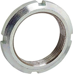 Riegler Kopfmutter für Deckel und Boden, passend für Rundzylinder mit Kolben-Ø 40 mm, Farbe: Silber - Bild 1