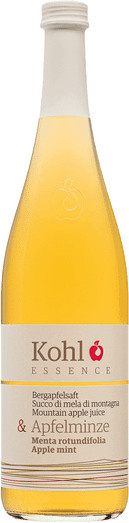 Kohl Gourmet Bergapfelsaft mit Apfelminze, Direktsaft, 0,75 l - Bild 1
