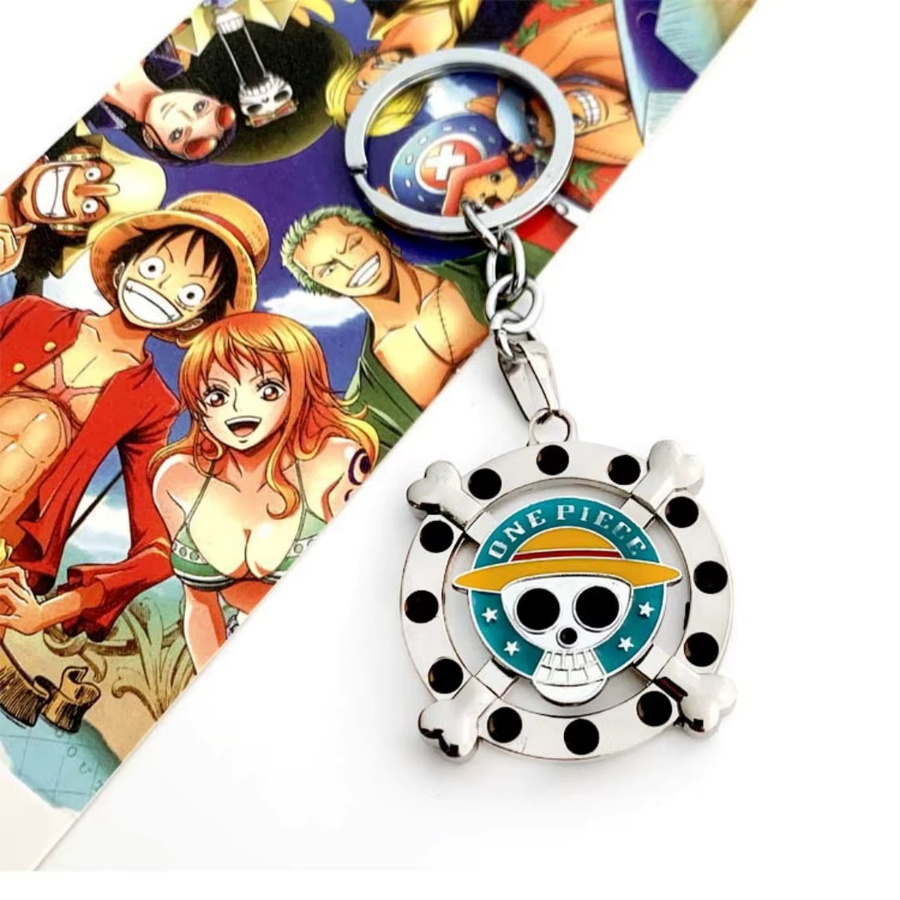 Bandai Halskette Schlüsselanhänger, Metall, Silber, Unisex - Bild 3