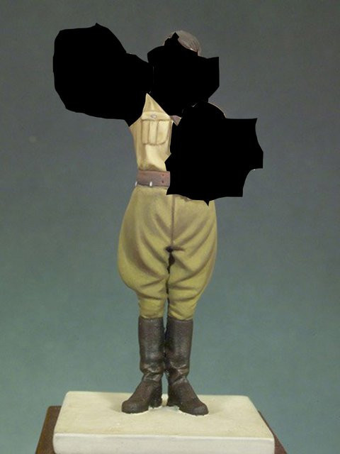 KIMERA Antiker Soldatenfigur-Ständer, Harzbausatz, 1/32, 54 mm - Bild 1
