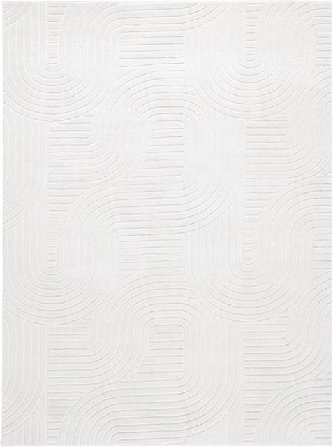 Mömax Webteppich Zen Weave in Creme und Beige, modern, handgetuftet, B/T: 120 x 160 cm - Bild 1