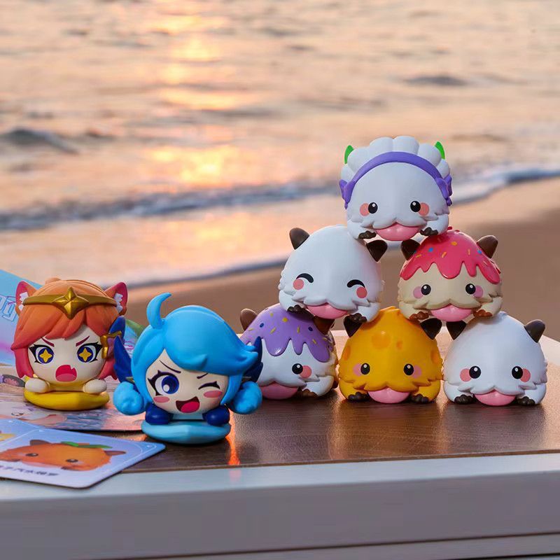 Bandai League of Legends Teamfight Tactics Poro Action Model Figure Multicolor - Bild 3