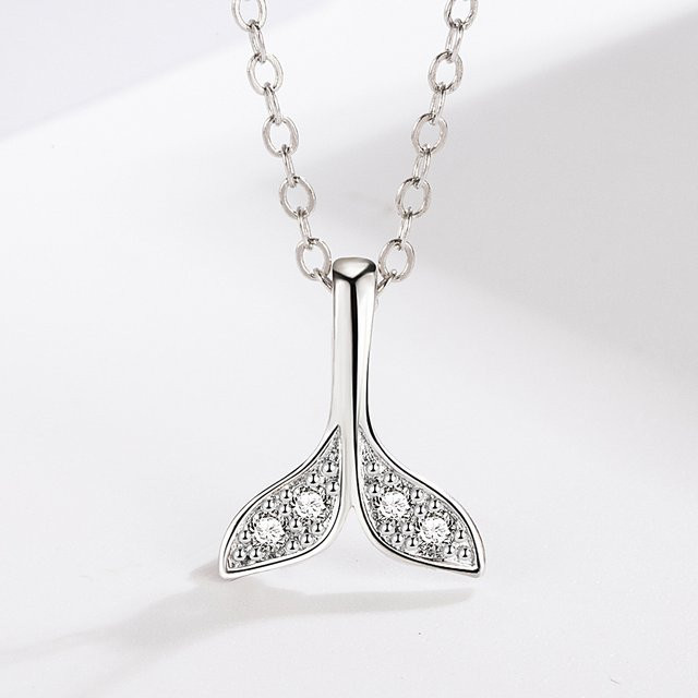 SAY Halskette 925 Silber, Gold, Zirkonia, Damen - Bild 1