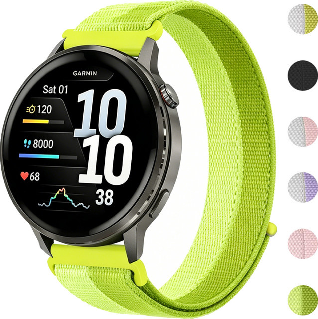Garmin Uhrenarmband Nylon, 20 22mm, Unisex - Bild 1