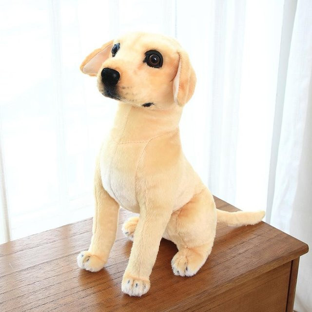 Golden Retriever Puppe Plüschtier, Welpenhund, 60cm - Bild 1